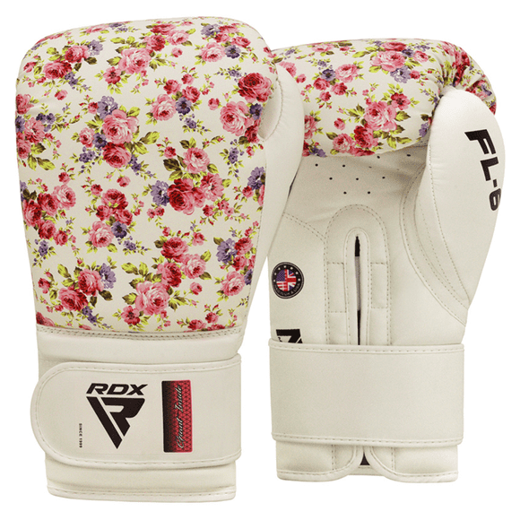 Guantes De Boxeo Florales RDX FL6 - 10 oz