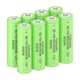thumbnail image 1 of Pilas recargables Fuspower Ni-MH AA 1,2 V 1200 mAh (paquete de 8), 1 of 8