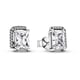 thumbnail image 1 of Aros Pandora Rectangular Sparkling Halo, 1 of 2