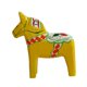 thumbnail image 2 of Escultura De Madera De Caballo Dala Sueco Para Estante, Chimenea, Decoración Del Hogar, Color Amarillo, 2 of 3