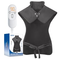 Almohadilla Térmica Raffin Para Cuello, Hombros Y Espalda De Todo El Cuerpo, 24 X 37