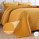 thumbnail image 3 of Juego de cama Wistown Queen de algodón amarillo – 3 piezas, 3 of 9