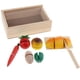 thumbnail image 4 of Juego de simulación de cocina de madera Juguetes de frutas y verduras Regalo educativo temprano, 4 of 5