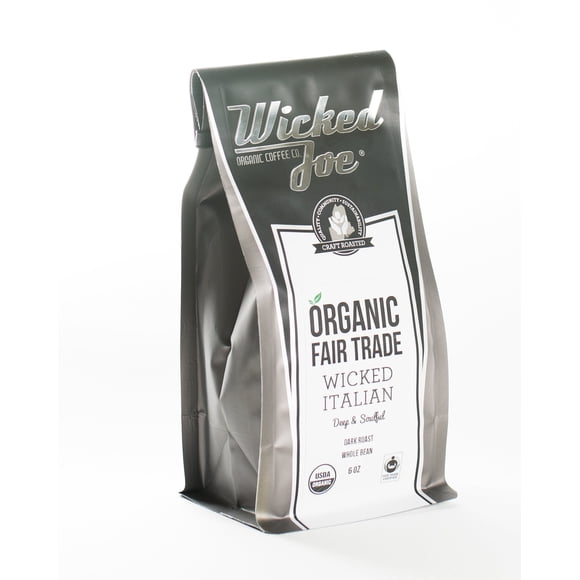 Café WICKED JOE Italiano en Grano Tostado Oscuro 340 g