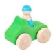 thumbnail image 2 of Coche De Juguete De Madera Montessori Para Niños Y Niñas De 1 A 3 Años, Regalos Del Día De San Valentín Para Niños, Coche Verde, 2 of 5