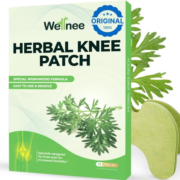 Plato para rodilla Wellnee Original Herbal Wellknee Plaster (10 almohadillas)