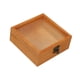 thumbnail image 4 of Caja De Almacenamiento De Madera, Manualidad Para Regalo Artesanal, Caja De Recuerdo Para Regalo De Dama De Honor, Decoración, Tapa De Cristal, 12x12x5cm, 4 of 5