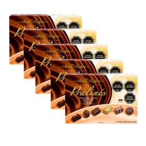 Maitre Truffout - Pack 5 Chocolate Bombón Pralines Surtidos