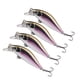 thumbnail image 4 of 4x Se?uelos De Pesca Aparejos De Pesca Swimbaits Realistas Para Panfish Perca Salmón Dorado Púrpura, 4 of 5