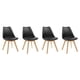 thumbnail image 1 of Silla S-53 Negro / Cafe Claro 4 Unidades, 1 of 6