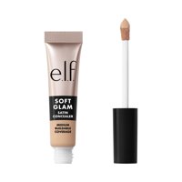 Corrector E.L.F. Soft Glam Satin, Cobertura Media, 20 Puntos De Luz, Frío
