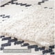 thumbnail image 2 of Bajada de cama Bordada Kilim de estilo etnico 60x100 cm, 2 of 3