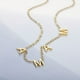 thumbnail image 3 of 18K Gold Plated Mother's Day Gift: MAMA Letter Chain Necklace - Simple & Stylish Neck Jewelry Decor, 3 of 4