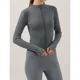 thumbnail image 1 of Poleron Deportivo Mujer Ajustado Elasticado Cierre 9014, 1 of 3