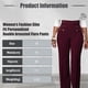 thumbnail image 2 of Pantalones De Trabajo Informales Para Mujer, De 6 Botones, Largos, De Cintura Alta Y Pierna Recta., 2 of 5
