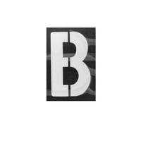 Truck Republic - Plantilla Adhesiva Patente Letra B