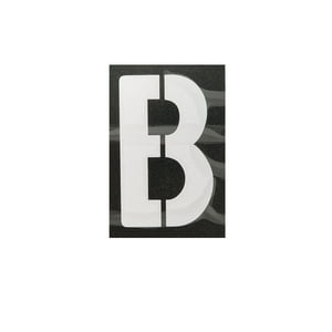 Truck Republic - Plantilla Adhesiva Patente Letra B