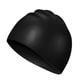 thumbnail image 4 of Gorros De Natación Gorro De Natación De Silicona Duradero Impermeable Cabello Largo Unisex Negro, 4 of 5