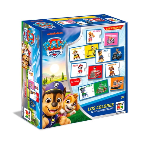 Toyng - Juego De Mesa Los Colores - Paw Patrol