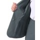thumbnail image 5 of Agnes Orinda Conjunto de Traje de Negocios para Mujer Talla Grande de 2 Piezas con Solapa con Muesca, Blazer con Botones y Faldas Lápiz Midi con Bolsillo 4X Gris, 5 of 8