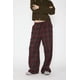 thumbnail image 1 of Pantalón Cuadros Jo Burdeo vino M, 1 of 5