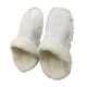 thumbnail image 2 of Forro De Zapatillas De Felpa, Funda Gruesa De Felpa Con Agujeros Para Zapatos, Para Baño, Cocina, 25 Cm, Blanco, 2 of 3