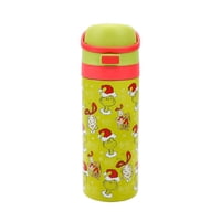 Botella De Acero Inoxidable Thermos Bioworld The Grinch De 710 Ml
