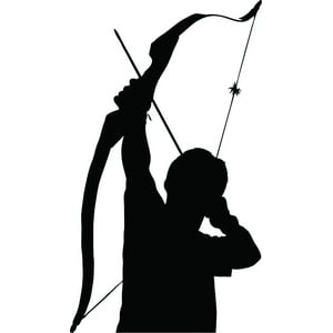 Rienda Libre Graphics - Decomural Archery Bow Arrow Ws-47462