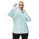thumbnail image 5 of Sudadera Con Cremallera Upf 50 Protección Solar Uv Para Mujer Celeste, 5 of 6