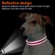 thumbnail image 5 of Collar para perro Joytale reflectante de neopreno – Talla L – Rosa intenso, 5 of 6