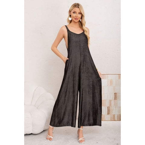 Likeshop - Enterito Casual Mujer Semi Brillo Pabilos Ajustables Liso Premium 3354