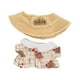 thumbnail image 2 of Sombrero Y Vestido Marrón Para Muñeca Con Colgante De 17 Cm, Ropa Bonita Para Muñeca, Juguete Para Niñas, Regalo, 2 of 3