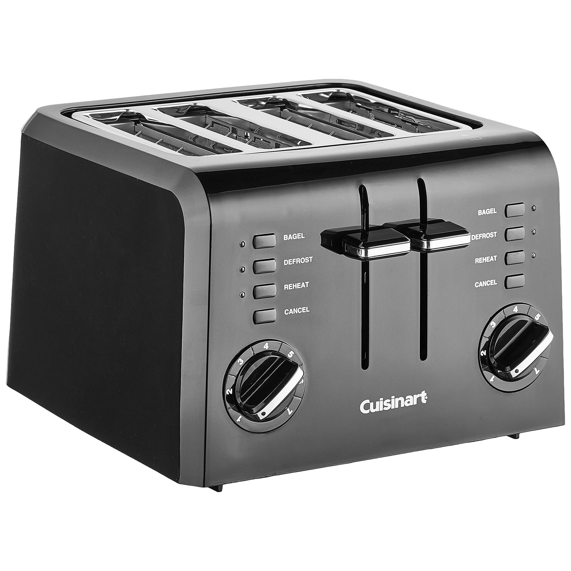 Cuisinart 4 Tostadora De Plástico Compacta De 4 Rodajas Cuisinart Cuisinart