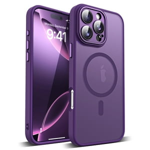 Funda De Teléfono Yemoran Compatible Con Iphone 16 Pro Max, Color Morado