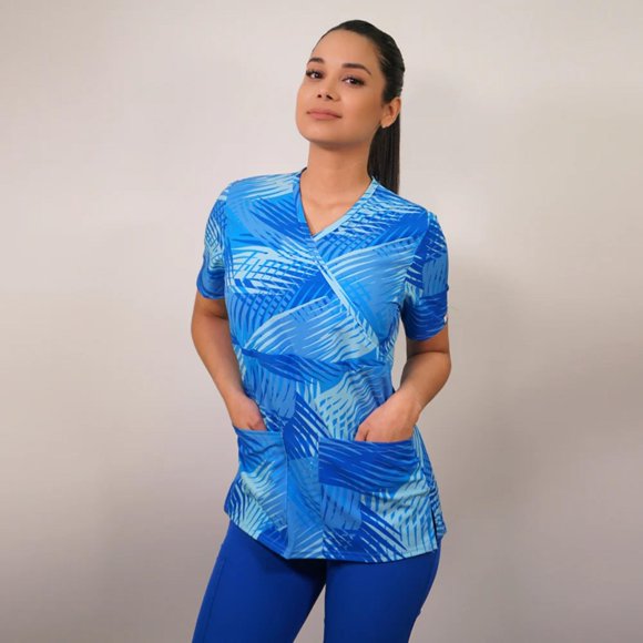 Delantal clínico Mujer Ripholia RIP-2381 Antifluidos