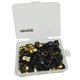 thumbnail image 1 of Chinchetas VAPKER 200 PCS Cabeza Redonda Negra, 1 of 7