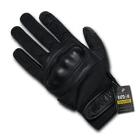 Guantes Tácticos Rapdom Nomex Knuckle Negros Xxl