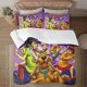 thumbnail image 1 of Scooby-Doo 3-Piece Bedding Set For Kids Boys Girls Adult Cartoon Warm Cute Fashion Holiday Present Gift Bed Sheets, 1 of 5