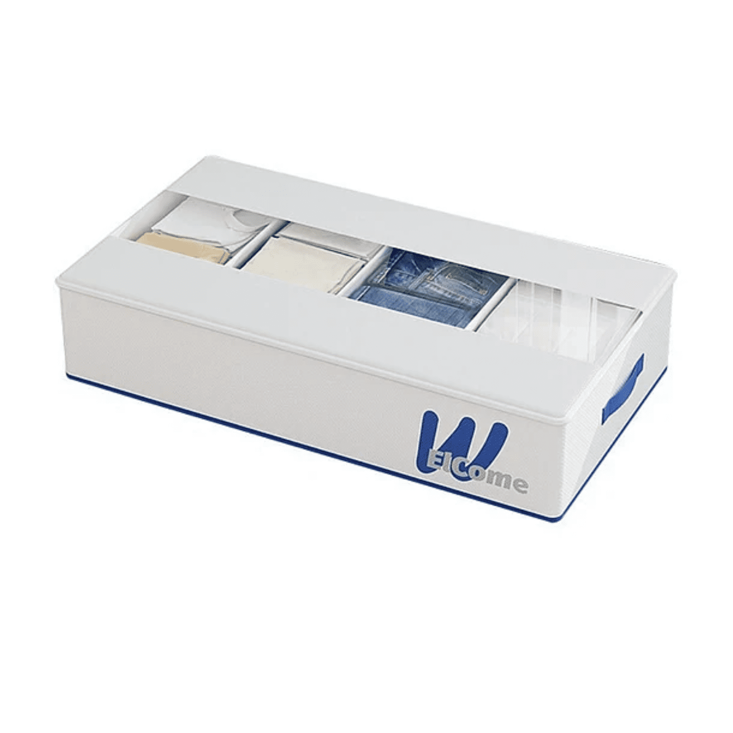 Crusec - Organizador De Ropa Plegable Bajo Cama 60x33cm Impermeable