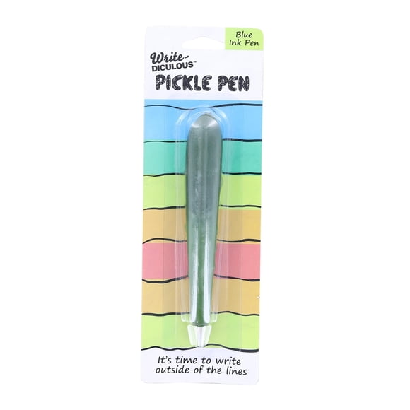 Bolígrafo NMR Distribution ICUP Write-Diculous Pickle Blue Ink