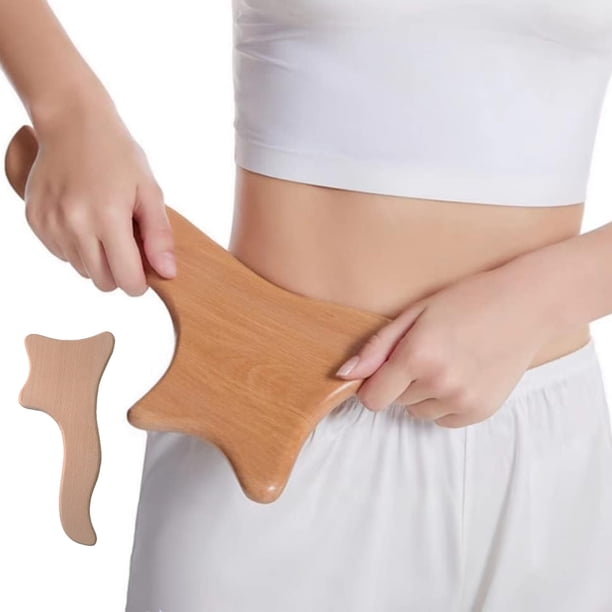 Masajeador de madera para drenaje linfático, herramientas para esculpir el cuerpo, para maderoterapia, anticelulítico, Gua Sha y liberación muscular.