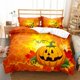 thumbnail image 1 of Pumpkin Lantern Duvet Cover Set Polyester Comforter Cover Bedding Set With Pillowcase Halloween Gift, 1 of 5