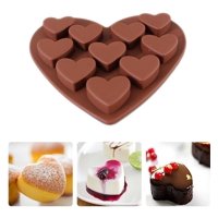 Genérico - Moldes Para Chocolates Molde Corazón Molde Silicona Corazon