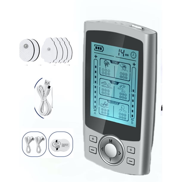 Homeuse TENS EMS Therapy Pain Relief Electrodes Pad Pulse Muscle Stimulator Acupuncture Back Neck Pain Relief Personal Tens Unit