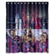 thumbnail image 1 of Cortina de ducha deportiva del FC Barcelona, con ganchos, 167 x 183 cm, 1 of 3