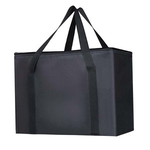 Bothyi - Bolsa De Refrigeración Aislada Bolsa De Compras De Comestibles Reutilizable Para Oficina Picnic Camping Negro