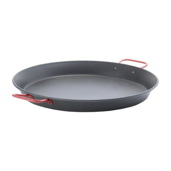 Paellera Antiadherente 10 Porciones Acero Inox 42cm Garcima