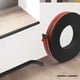 thumbnail image 1 of Protector de esquinas para pared VLKAVIVA 2 cm x 6,1 m, moldura de PVC negra, 1 of 7