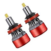 Ioensy - Bombillas De Faros Led Luz Blanca Fría Impermeable 360 Grados Para Accesorios