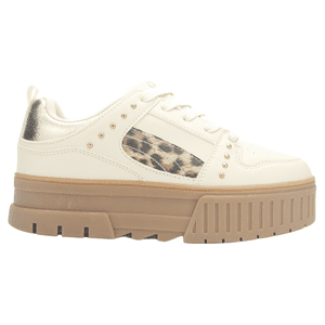 Zapatilla Mujer Chalada Troya-5 Beige Urbano